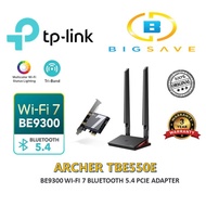 TP-LINK ARCHER TBE550E  BE9300 WI-FI 7 BLUETOOTH 5.4 PCIE ADAPTER