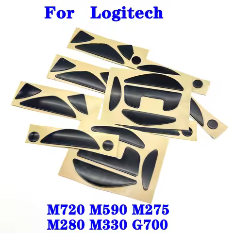1-10Sets Mouse feet skates mouse pads legs connector for Logitech M720 M590 M275 M280 M330 G700 Blac