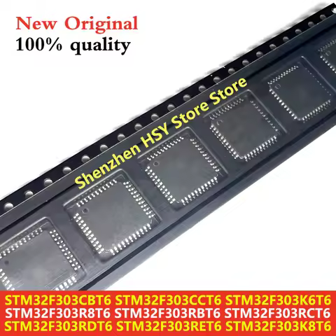 STM32F303CBT6 STM32F303CCT6 STM32F303K6T6 STM32F303R8T6 STM32F303RBT6 STM32F303RCT6 STM32F303RDT6 ST