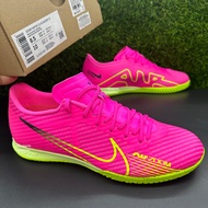 Nike Mercurial Zoom Vapor 15 Academy IC (DJ5633-605) Futsal Shoes | Kasut Futsal (Pink Blast-Volt) 1