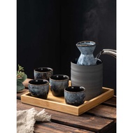 Japanese Sake Set Ceramic Sake Dispenser Shochu Glass Antique Sake Cup Warmer Japanese Sake Glass Ho