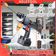 998VF Cordless Pressure Washer High Pressure Water Jet Spray Gun for Car Washing Floor Cleaning Port