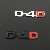 Toyota Toyota D4D Car Logo 3D Car Sticker Car Sticker Modified Prado Highlander Road Patrol Four-whe