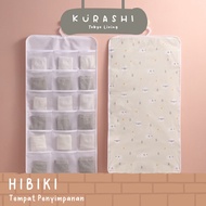 [KURASHI]HIBIKI Practical Clothes Organizer Insulated Underwear Organizer Bra Storage Pouch Multifunctional Underwear Storage Bra Multipurpose Underwear Storage Holder