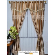 18-piece semi-ring curtain 9 waves combined bangs and 24 semi-rings 12 waves combined with premium b