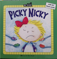 Picky Nicky 挑嘴的妮琪(1精裝書+1CD) (新品)