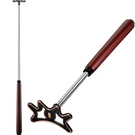 Retractable Pool Bridge Stick,Billiards Cue Stick Bridge with Removable Bridge Head and Wood Handle 