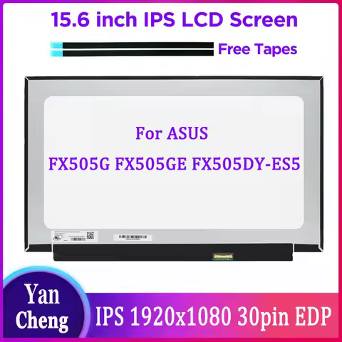 Display ASUS TUF Gaming FX505G FX505GE FX505DY-ES5 LCD screen 15.6" Slim 30 Pin Screen 1920x1080 FHD