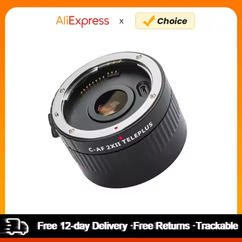 2XII Magnification Teleconverter Extender Auto Focus Mount Lens for Canon EOS EF Lens for Canon EF l