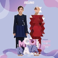 Navy blue dark blue kurung kids 7 years 7-8y luxe collection NWT