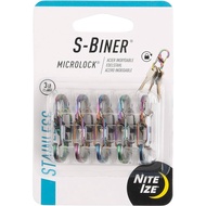 Keychain - Nite Ize LSBM-07-5R7 - S-Binner Microlock Stainless Steel pack 5