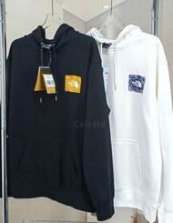 2色選 The North Face 雪山山系 box logo拼色衛衣