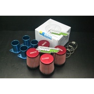 TODA JDM Throttle Body ITB Open Air Filter Kit 4AGE 20V Silvertop Blacktop Corolla AE86 AE100 AE101 