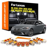 Interior LED For Lexus IS 200 250 300 350 F 200t IS200 IS250 IS300 IS350 ISF IS200t 2001-2018 Canbus