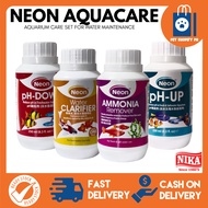 NEON Aquacare Water Maintenance PH Up and Down Ammonia Remover Water Clarifier 250ml