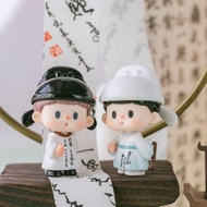 [Genuine] Fuji BuEr Ancient Series MINI Figure Big Secret & Set 24 Designs Doll Ornament Gift