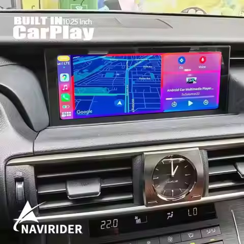 Android 14 Car Radio For Lexus IS RC 200 250 300 350 200t 300h 2013-2019 128GB Multimedia Video Play