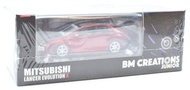 BM CREATION Limited Edition 1:64 MITSUBISHI LANCER EVOLUTION X - JDM Red(RHD)