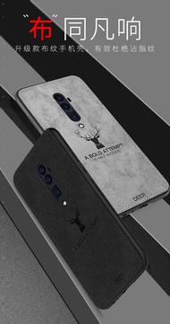 Oppo Reno Luxury Deer Leather Cover Case  25524