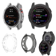 Case Cover for Garmin Fenix 6 6S 6X 7 7S 7X  Case Protector TPU Protective Case Frame  Watch