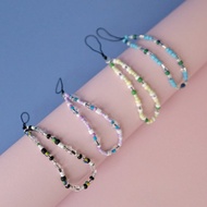 原創短款手機鏈串珠掛繩掛飾 ccd相機掛件