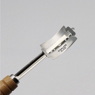 Curved Bread Cutter Carbon Steel European Knife Soft Oubao Plastic Cutting Baking Utensils Baguette 