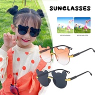 Children’s Uv Protection Sunglasses – Bear Ears Design For Boys & Girls R8h9