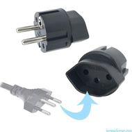 jenniferag.my Portable Power Converter European France Germany Travel Plug Adapter Swiss to European