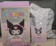🌟3款kuromi 盲盒全走，＄200🌟Top Toy Kuromi盲盒 school life 校園生活系列 糖膠毛絨公仔掛飾盲盒 （粉白）