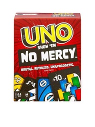 เกมการ์ด อูโน่  NO MERCY รุ่น กล่องแดงกระดาษ 168 ใบ
