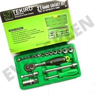 MATA Tekiro shock wrench set 21 pcs Socket wrench set ratchet and Socket wrench bit set and extensio