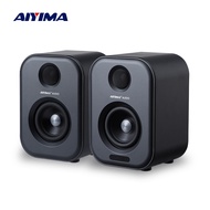 AIYIMA Audio S400 80W Active Dual-Mode Bookshelf Speakers 3 Inch HiFi Optical Coaxial Bluetooth USB DAC for Home Music System TV PC