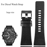 High-end Genuine Leather Watchband for Diesel Watch Friday Series Dz4323 Dz4318 Dz4329 Cowhide Water