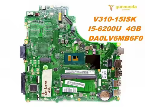 Original for Lenovo V310-15ISK laptop motherboard V310-15ISK I5-6200U 4GB DA0LV6MB6F0 tested good fr