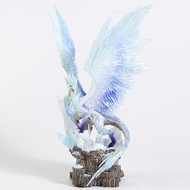 Toystoreshop 15cm Monster Hunter World: Iceborne Velkhana Nergigante Statue MHW Elder Dragon Figure Collectible Model Toy