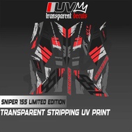 TRANSPARENT SNIPER 155 LIMITED EDITION DECALS