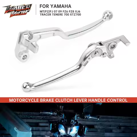 Motorcycle Brake Lever & Clutch Lever For Yamaha MT-07 MT-09 FZ1 FZ6 FJ09 FZ/FJ/MT 07 09 Tenere 700 