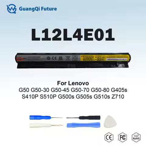 L12L4E01 32WH Battery Replacement for Lenovo L12L4A02 G50 L12M4A02 L12M4E01 Z50 L12L4E01 Z70 L12S4E0