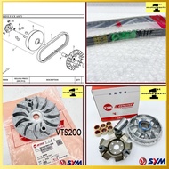 [100% ORI SYM] VTS200 VTS 200 ELEGEN 150 FRONT CVT PULLEY AUTO HOUSING ALOY FAN BELT