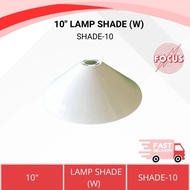 10" LAMP SHADE (W) LAMP COVER