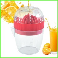 Lemon Squeezer Hand Juicer Squeezer with Measuring Cup Strainer Fruit Squeezer Citrus Press Portable