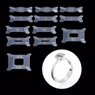 Ring Size Adjuster 1pcs Transparent Ring Size Reducer model 12pcs Ring Adjuster