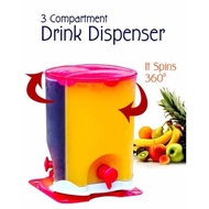 DRINK DISPENSER 3 COMPARTMENT
