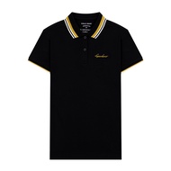 Giordano Womens Signature Pique Embroidery Solid Polo (05314256001) เสื้อโปโลผู้หญิง เสื้อโปโลแขนสั
