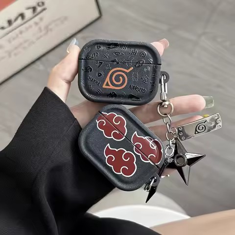 Japan Anime N-NARUTOS Itachi Obito Pain Earphone Case For Airpods 4 2 3 1 Pro 3 2 Wireless Bluetooth