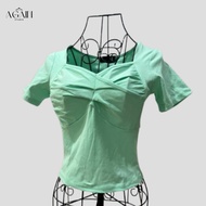Mint Green Top | New (Unworn) | Women | Again Studio l GR010