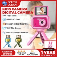 48MP Kids Camera With Phone Holder Mini Digital Camera Toy Perfect Birthday Gift 61 Children Day Gif