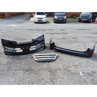 AUTECH RIDER JDM Nissan Serena C26 CBU Front Bumper With GRILLE Fog Lamps And Rear Bumper