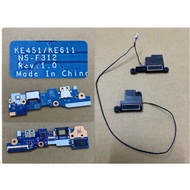 ThinkPad E14 Gen 5 laptop components - Speaker 5SB0Z88684 - USB IO Board KE451 NS-F312