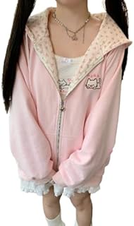 Y2K Jojifuku Cutecore Kawaii Hoodie Clothes Women Long Sleeves Tops Graphic Cutecore Shoujo Clothes